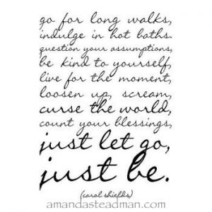 JUST LET GO! 