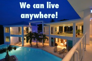 We can live anywhere! Grand Bleu Villa 1